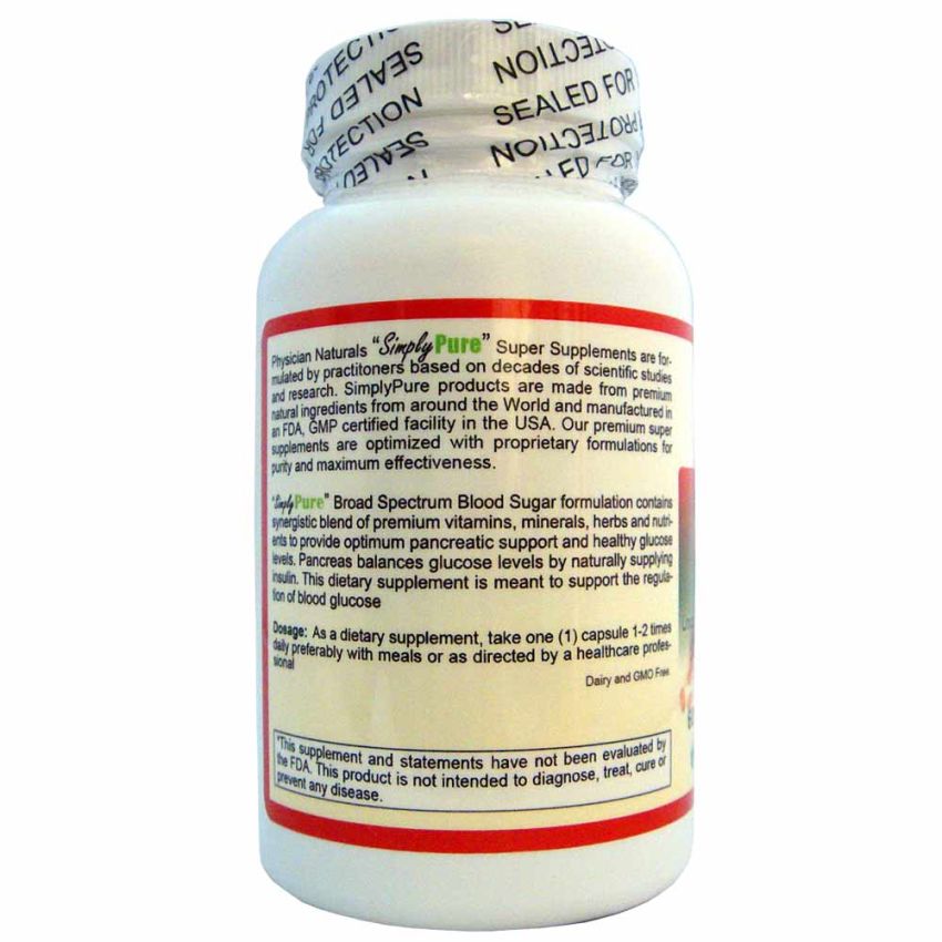 Ultra Spectrum BLOOD SUGAR Support 60 Caps