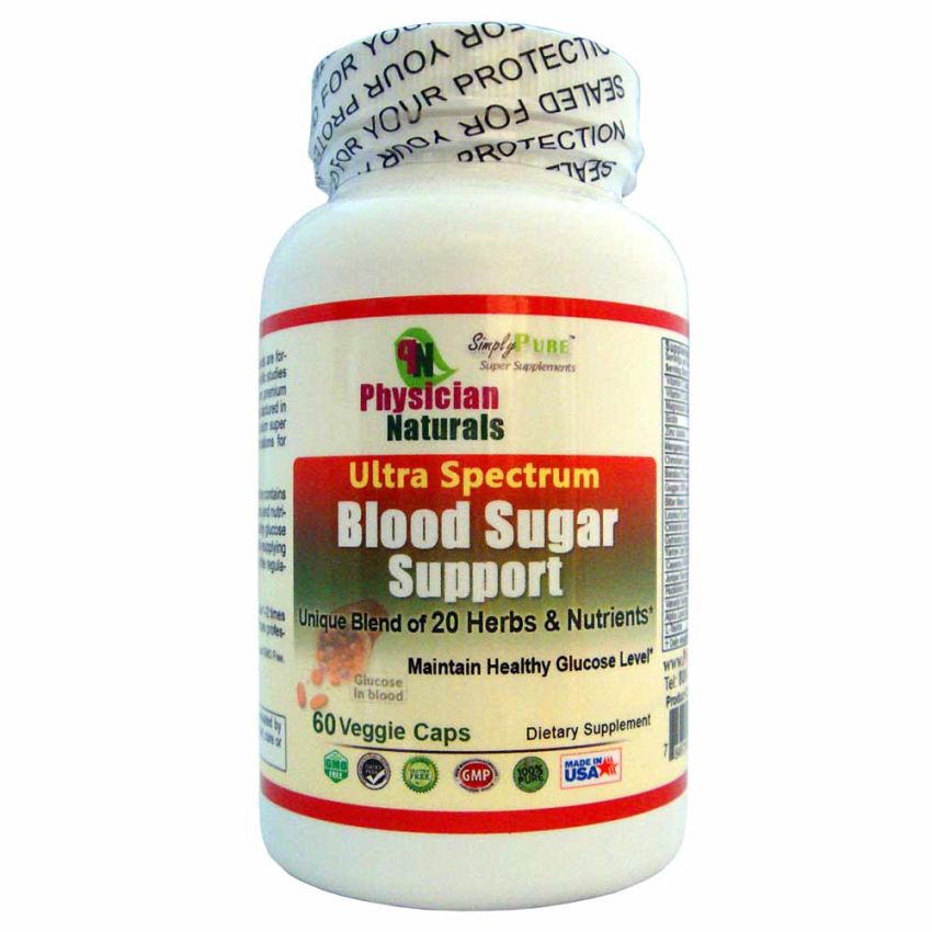 Ultra Spectrum BLOOD SUGAR Support 60 Caps
