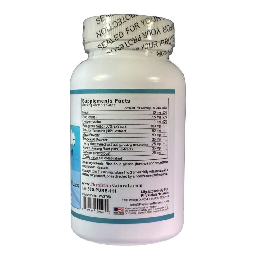 Infinite Male Ultra Libido Support 60 Capsules is a Synergistic Combination of Potent Herbal Extracts and All Natural Compounds that may optimize performance
