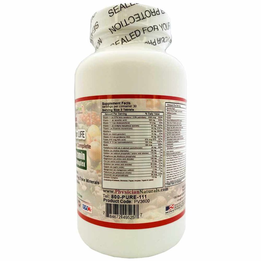 Ultra Potency Complete Multi-Vitamin Mineral Complex Simply for Life