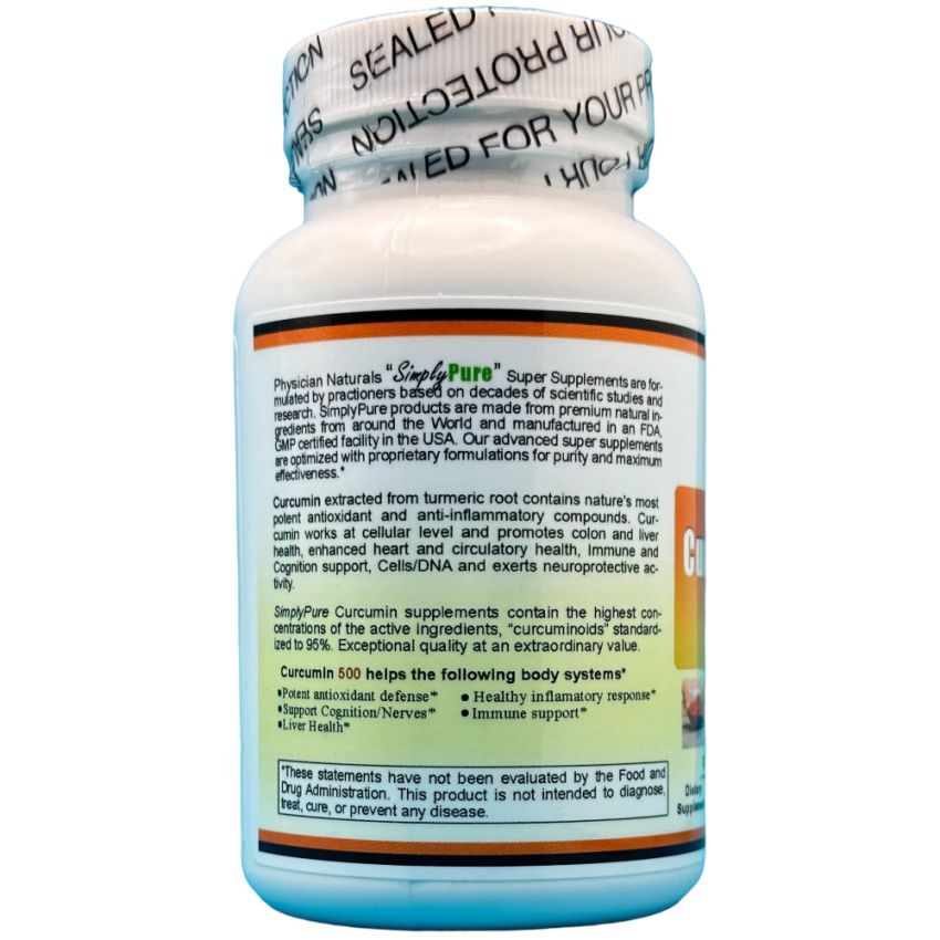 Curcumin 500 C3 Complex 500mg-90 Veg Capsules