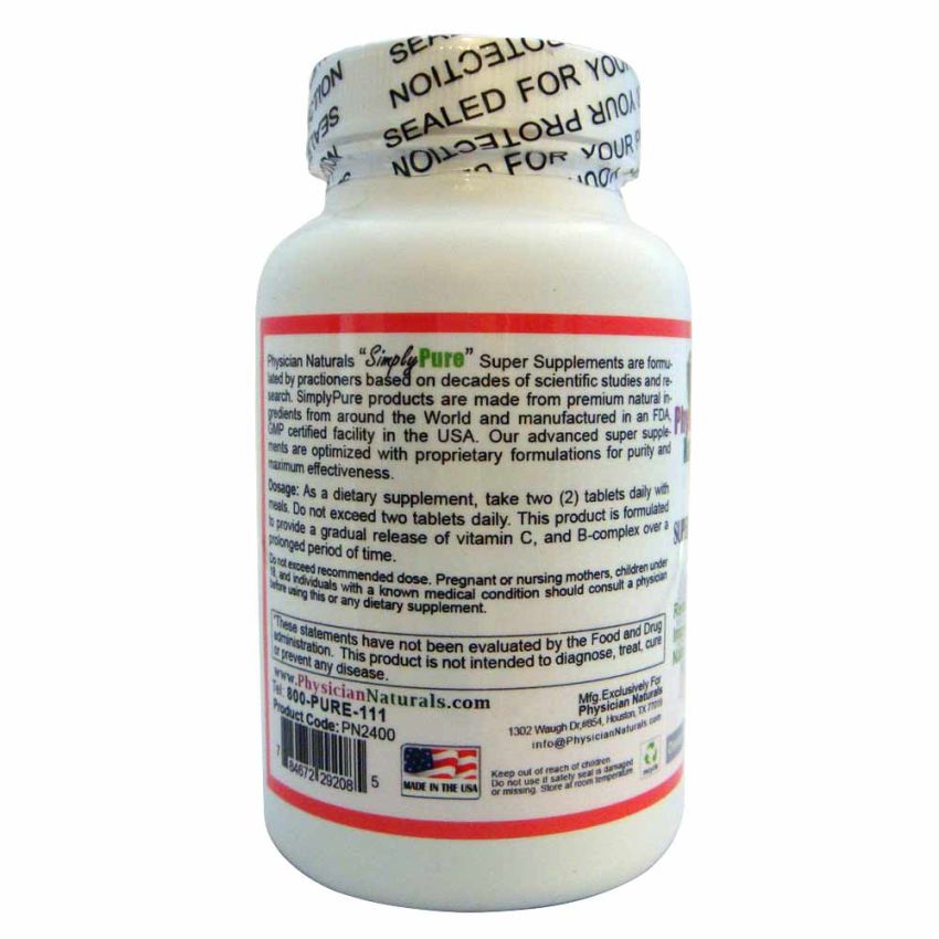 Advanced Super HAIR Complex 60 Tabs Contains Essential Vitamins Minerals & Herbs Promote Healthy Hair