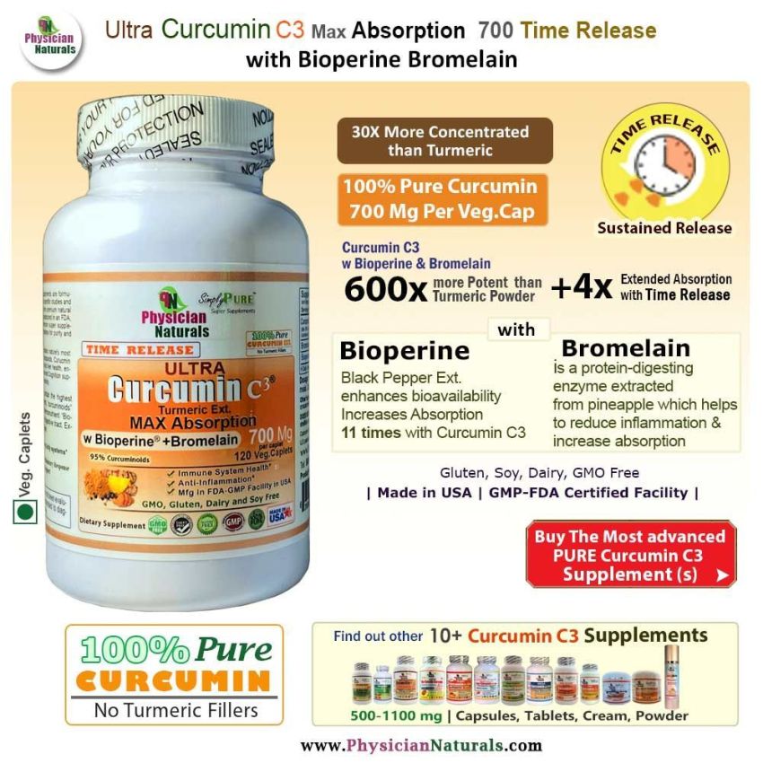 Ultimate Curcumin Platinum 4 Pack - Super 1000-Mega Potency 1000-Ultra700-Mega 1100