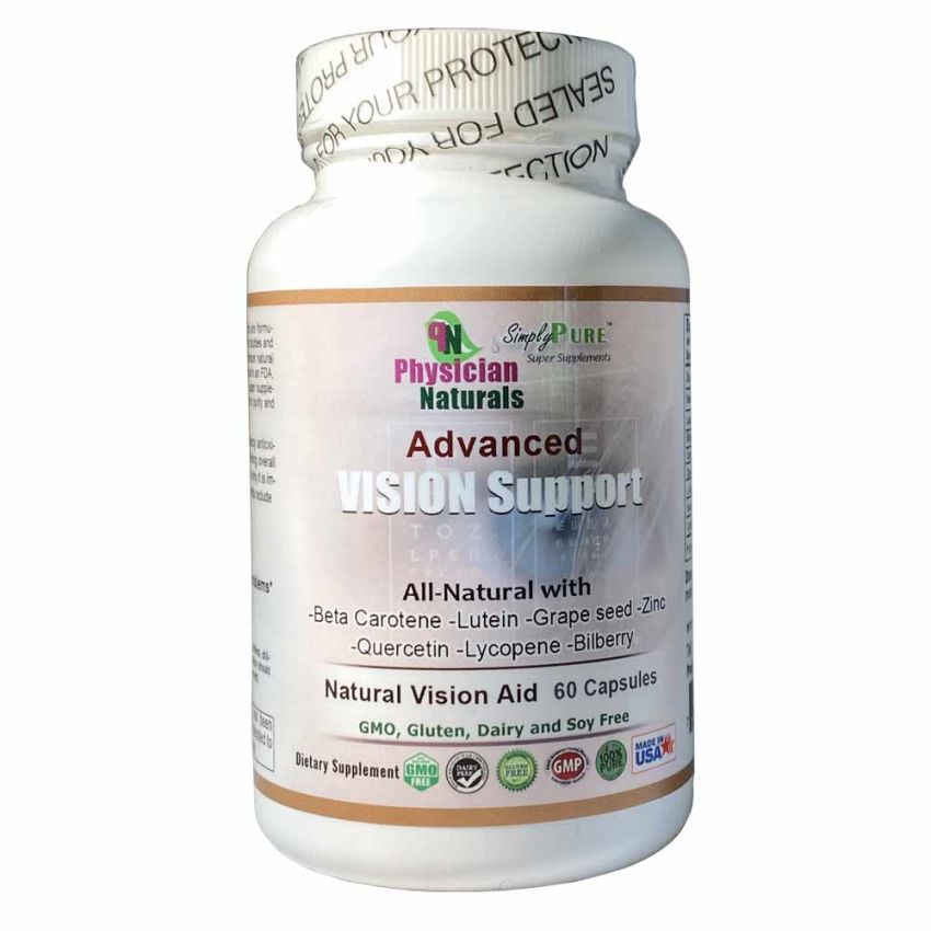 Advanced VISION Support 60 Caps  All Natural