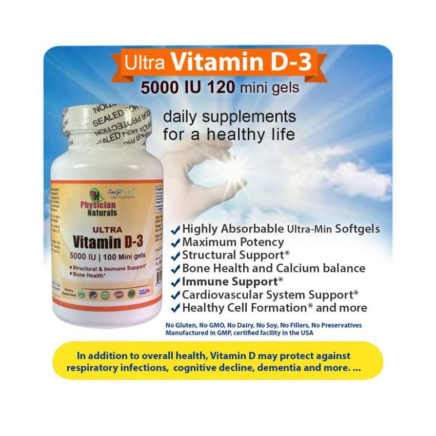 Special Combo 3 Pack Super Curcumin 1000 + VitaminD3 + Probiotic 10/20