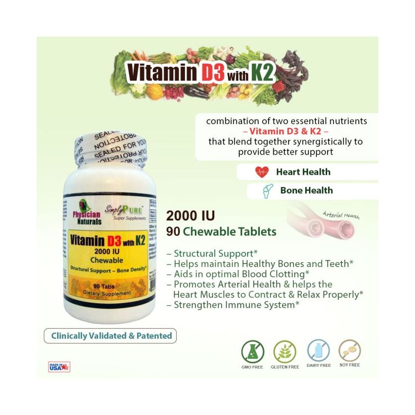 Green Tea Curucmin+Milk thistle+Vitamin D3 with K2 - Pack