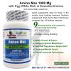 Amino Max 1000 Mg  with Egg White Rich in Essential 9 branch Chain Aminos