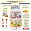 Super Bio Enteric Curcumin with Bioperine and Bromelain Enteric Coated 800 mg 100 Veg Caplets The Most Bioavailable Pure Turmeric Extract  Cognitive Immune Heart Health