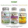 Green Tea Curucmin+Milk thistle+Vitamin D3 with K2 - Pack