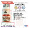 Mega Strength ProBiotic 10-20 with Nutra Flora Veg Caps 10 key Strains 20 Billion Micro Organisms Per Serving Digestive and Intestinal Support