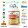 High Absorption Super Curcumin C3 1000mg with Bioperine 600x more Potent than Turmeric Powder Promotes Immune Inflammation Cognitive Health