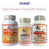 Special Combo 3 Pack Super Curcumin 1000 + VitaminD3 + Probiotic 10/20